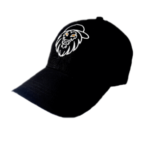 “Bold Like a Lion — Crafted in Premium Cotton with Precision Embroidery”