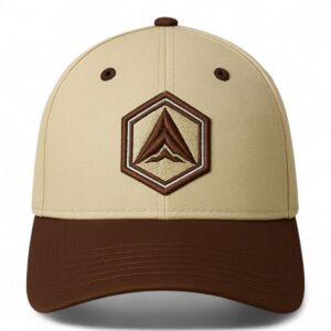 Dual-Tone Beige Brown Cap – Premium Adjustable Baseball Cap | Cappi