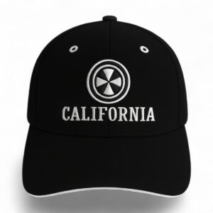 Cappi Black California Cap – Bold Style, Effortless Cool